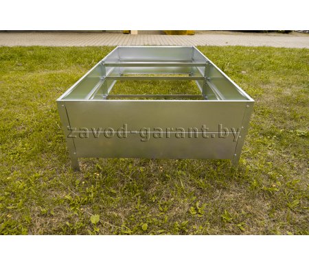 Грядка оцинкованная «Гарант-урожайная». Высота 40 см.