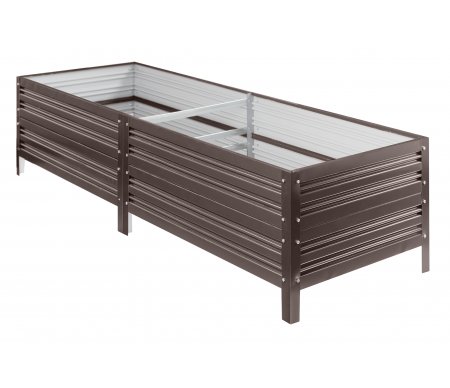 Грядка полимерная "Гарант" Рифленая. Высота 40 см