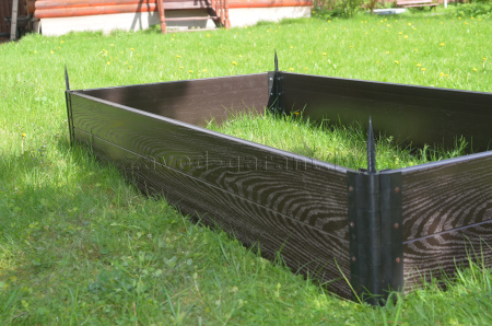 Грядка из ДПК. Высота 30 см.