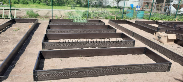 Грядка из ДПК. Высота 22,5 см.