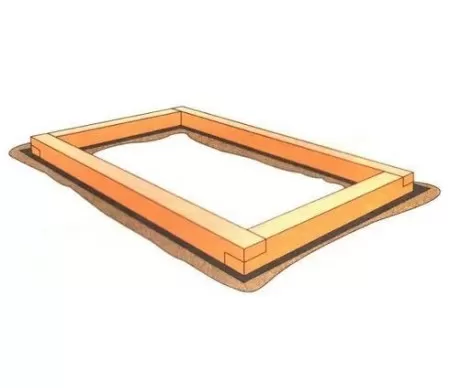 Деревянный фундамент для теплицы 3х4 метров